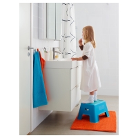 Ikea Bolmen Tabure mavi, banyo taburesi, çocuk basamağı