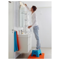 Ikea Bolmen Tabure mavi, banyo taburesi, çocuk basamağı
