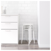 Ikea Marius Tabure beyaz