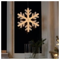 Ikea Strala Led'Li Dekoratif Aydınlatma Kar Tanesi